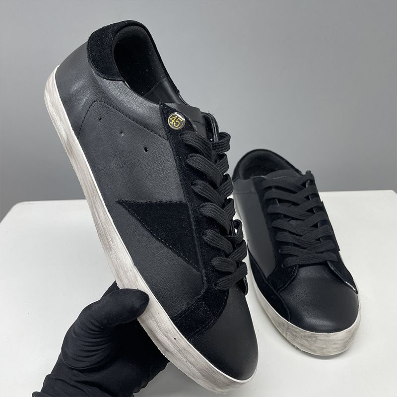 Men Women Designer Dirty Super Star Leather Sneakers Leopard Print Suede Leather Inner Height Increase Low Top Casual Training Sport Shoes Trainers Top Quality 1026 - 8 of 9