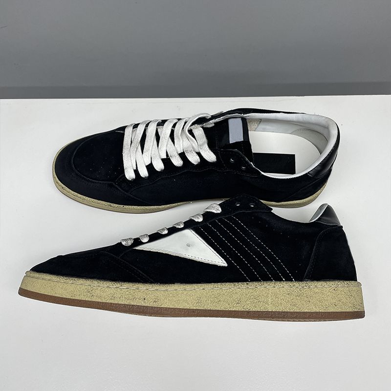 Men Women Designer Dirty Super Star Leather Sneakers Leopard Print Suede Leather Inner Height Increase Low Top Casual Training Sport Shoes Trainers Top Quality 1026 - 6 of 9