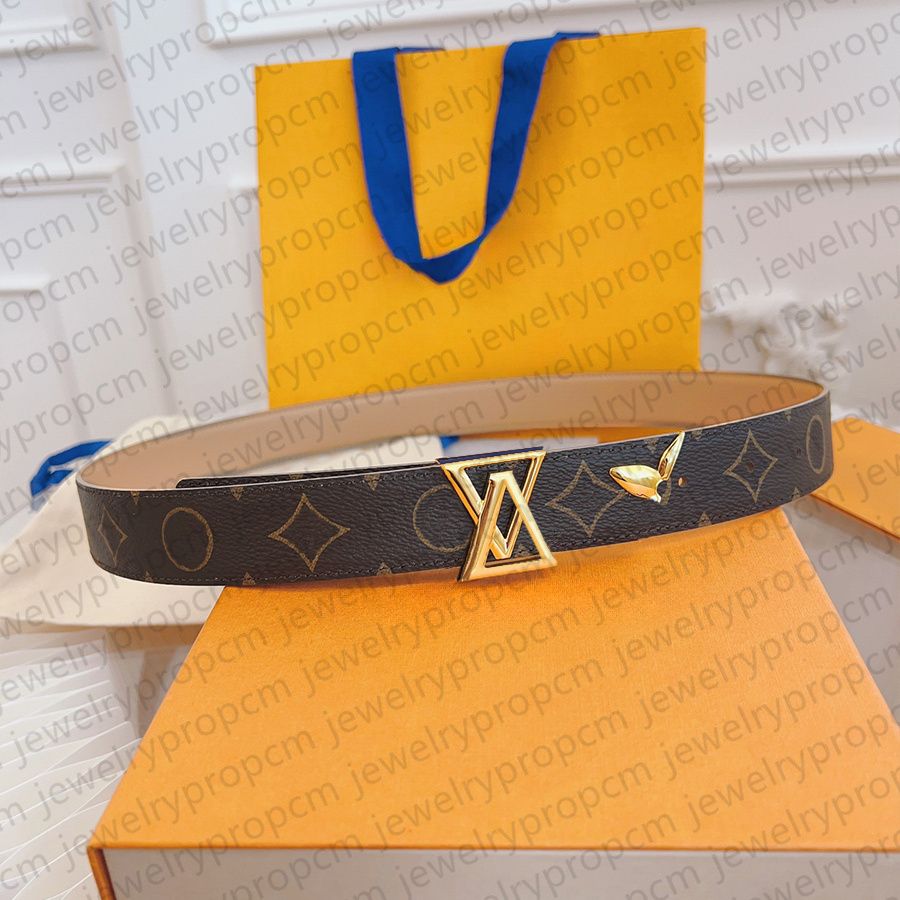 Designer Belt Womens Belts Genuine Leather Belt Letter Mens Classic Flower Belt Luxury Belt Gold Silver Smooth Buckle Luxury Belt Width 2cm 2.5cm 3cm - 3 of 8