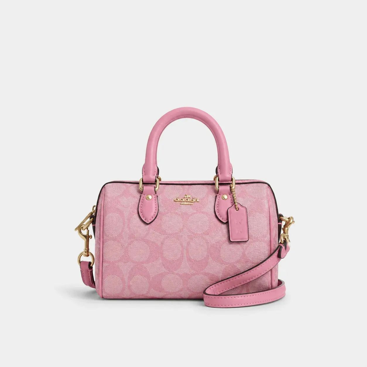 Pink Tote Bag Designer Bag Large Capacity Bag Women's Shopping Bag Canvas With Metal Hardware Classic Fall Winter Fashion BagClassic Fall/Winter Fashion Bag - 5 of 8