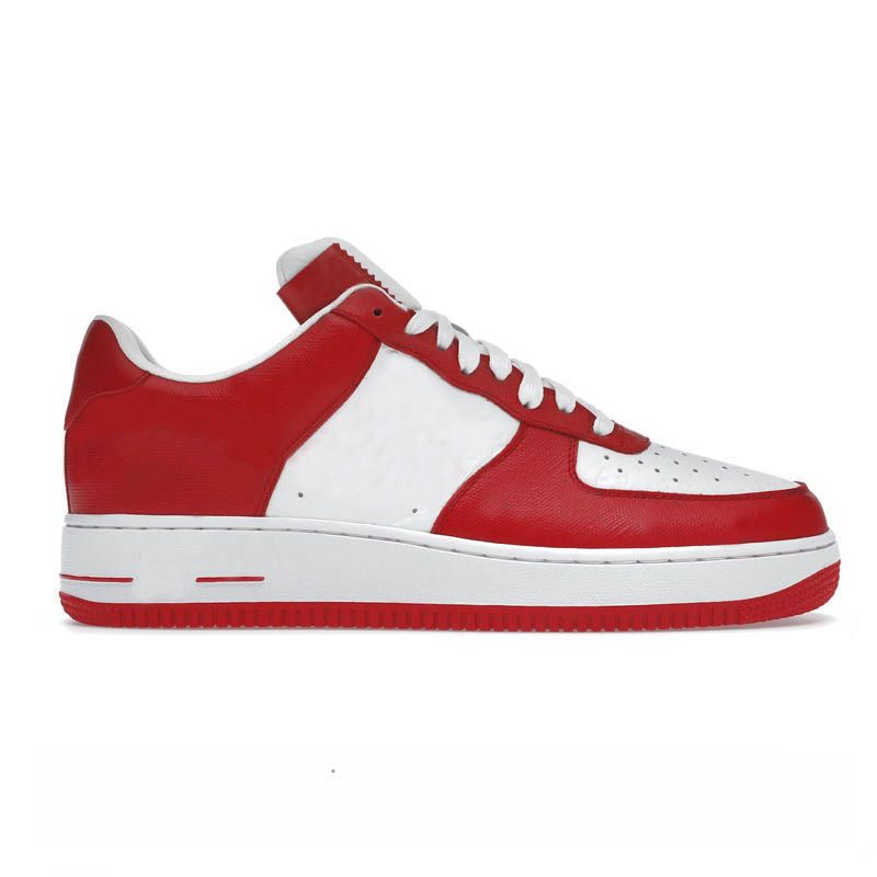 Designer Shoes Classics 1 07 Low Casual Shoes Designer Virgil Skate Trainers White Red Royal Fuchsia Dream Moss TS Skeleton Black For Mens Women Trainers Outdoor - 7 of 8