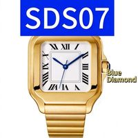 S gold white