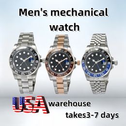 new mens automatic watch mechanical ceramics watchesfull stainless steel watches sapphire luminous watch business casual montre de luxe watch - kickcraft