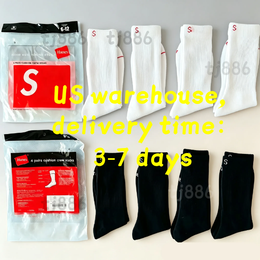 Socks Men's socks designer style socks 4-piece pack sports socks fashionable casual socks women's socks A1 - kickcraft
