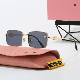 MU Designer sunglasses for women men Oval Metal Fashion Outdoor Eternal Classic Style Eyewear Multi-style full-frame spectacles - kickcraft