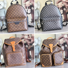 Designer bag Classic Monogram Print Sling Bag, Men's Luxury Chest Bag with Leather Trim, Casual Crossbody Backpack for Daily Commute Free Shoulder bag aa - kickcraft