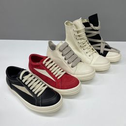 Large Size EU48 Free Shipping Designer Casual Shoes Designer Boots Men Women High Top Sneaker Canvas Casual Shoes Leather Suede Thick Rope Walking Shoes 1124 - kickcraft