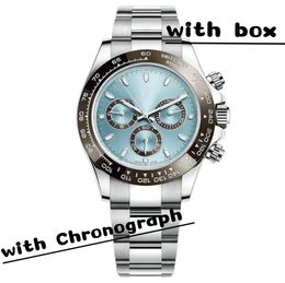Luxury Men Watch 2813 Automatic/quartz Movement Watches Full Stainless Steel Sports Chronograph Mens Watches luminous montre de luxe Wristwatches gifts - kickcraft