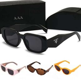 luxury Designer Sunglasses Womens Mens Wearing Outdoor Shades Fashion Senior Eyewear For Women Eyeglasses Frame Vintage Sun Glasses Triangular Signature With box - kickcraft