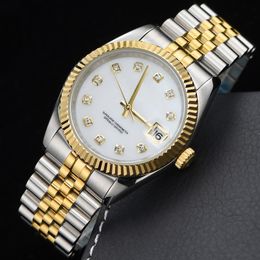 ZDR Couples Watches 28/31/36/41MM Size Stainless steel strap Japanese Quartz movement Wristwatches Super Luminous Women Men Watch Gifts - kickcraft