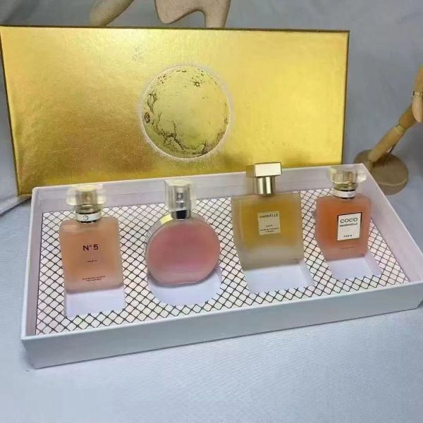 Luxury 4*30ml Perfume Set Imagination Pacific Chill California Dream City of Stars Parfum Long lasting smell Brand France Fragrance Gift Box Kits Christmas Gift 4in1 - Health & Beauty - kickcraft