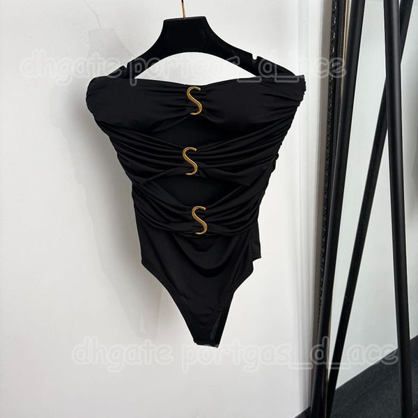Designer Charming Hollow Bodysuit Tanks Women Black Sleeveless Leopard Sexy Night Club Party Playsuit - Apparel - kickcraft