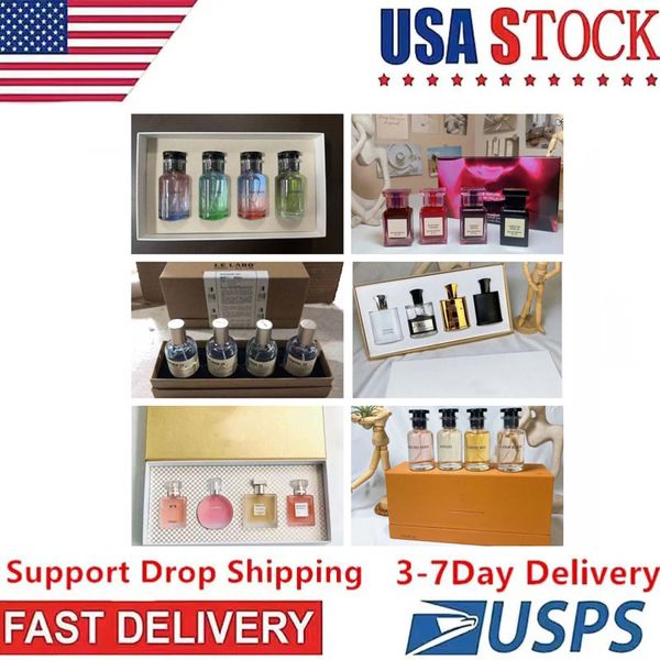 Desiner 4*30ml Perfume Set Fragrance 20 kinds 30ml 4pcs Kits Imagination Pacific Chill Parfum spray Long lasting Man Women gift box Cologne US Stock 3-7 Days Delivery - Health & Beauty - kickcraft