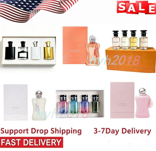 Perfume set Series 3pcs 4pcs 6pcs perfume multiple sets gift box lasting fragrance men women Cologne Perfume Gift Set - Health & Beauty - kickcraft