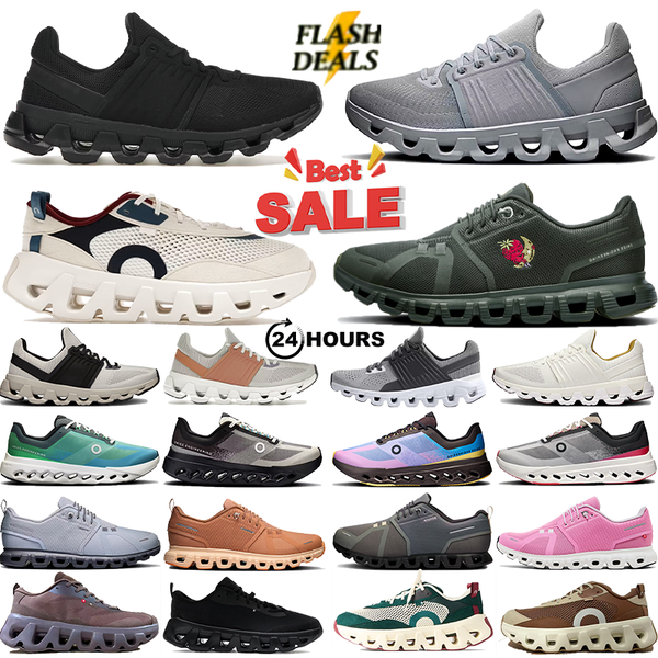 With Box Running Cloudes Designer shoes ons men swift3 Amp Women x4 5sport sneaker White All Black Alloy Glacier Cobalt Sky surfer Jogging Runners outdoor trainers - Shoes & Accessories - kickcraft