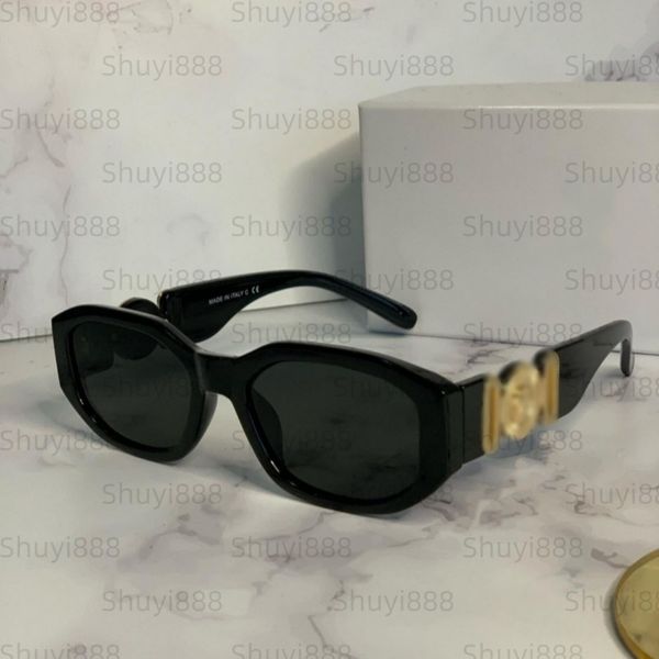 women sunglasses designer sunglasses for men mudusa rivet logo glasse full Frame sunshade mirror outdoor casual polarized UV400 protection biggie luxury Eyewear - Fashion Accessories - kickcraft