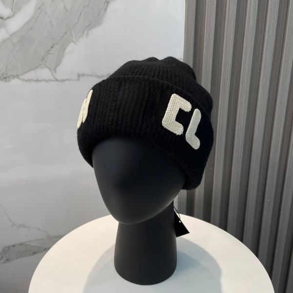 Womens Designer Beanies Winter Autumn Mens Wool Bonnet Luxury Warm Fitted Hats Double Letters Soft Cashmere Street Fashion Beanie Hats nice - Fashion Accessories - kickcraft