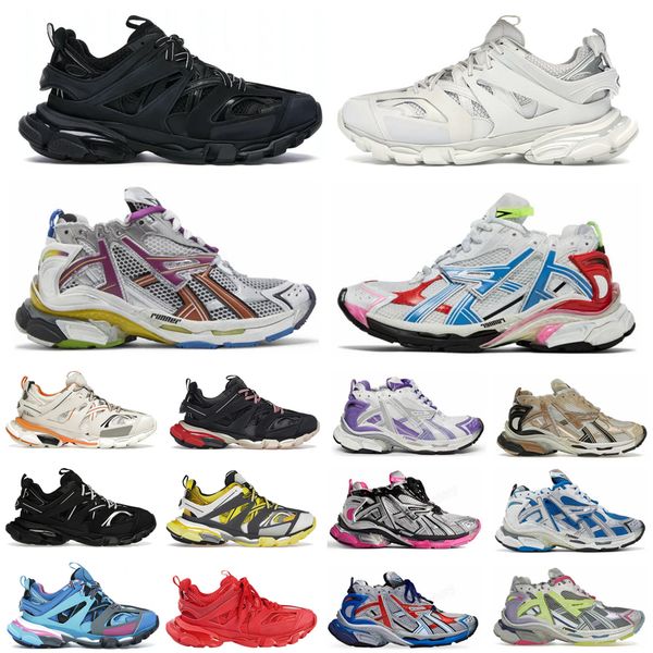 Desinger Casual Shoes Runner 7 7.0 Track Led Sneaker Tracks 3 3.0 Platform Sneakers Luxury Paris Gomma Leather Trainer Extraordinary Runners Mens Trainers 35-46 - Shoes & Accessories - kickcraft