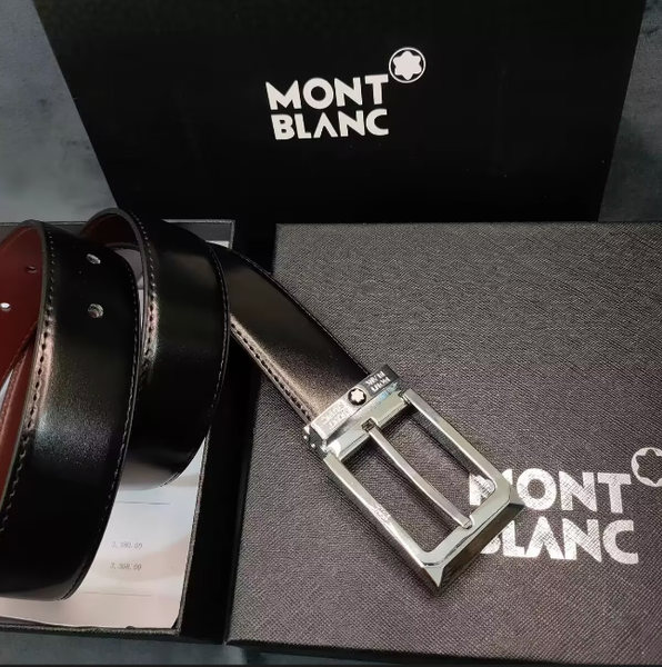 Men Business Belt casual 2026 Upscale Black Fashion needle buckle Belts MB Designer Belt With white star logo Montblancs genuine leather belt for elegant charm Man - Fashion Accessories - kickcraft