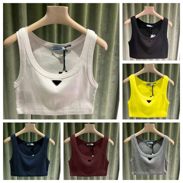Designer Tops Womens Tank Top Luxury Brand Letter Printed Y2K Sexy Hot Chicks Vest Summer Fashion Casual Simple Slim Versatile Sleeveless Vest - Apparel - kickcraft