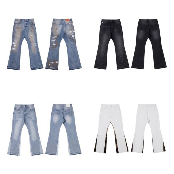 Designer baggy jeans clothes pants clothes men washed jean men pants top jeans high quality jeans for mens - Apparel - kickcraft