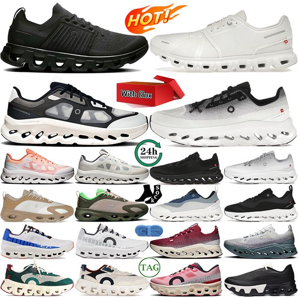 With Box oncloudds mens shoes cloutilt sneakers Cloudmonster Cloudsurfer shoes Cloudswift 4 trainers womens ons cloudes running shoes Remix Black Ivory EUR 36-46 - Shoes & Accessories - kickcraft