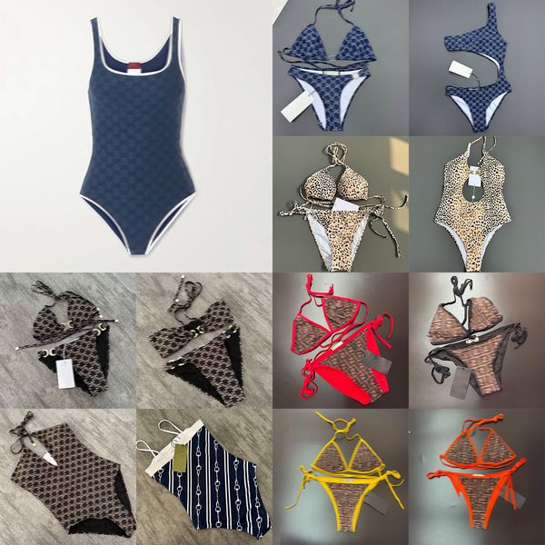 Designer Women's Bikini Swimwear Full Rhinestone Letter Swimsuit Summer Beach Vacation Luxury One Piece Swim suit Womens Sexy Slim Bikini Set - Apparel - kickcraft