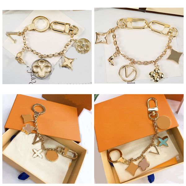 Fashion Brand Letter Designer Keychains Metal Keychain Womens Bag Charm Pendant Auto Parts - Fashion Accessories - kickcraft