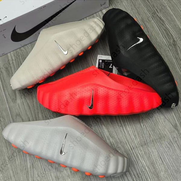 Designer Mind 001 002 Running for Men Women Pre-match Tech Comfortable Slippers Bone Solar Red Black Chrome Light Smoke Grey Fashion Shoes top quality - Shoes & Accessories - kickcraft