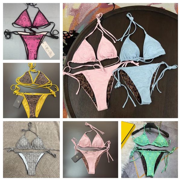 Designer Womens Bikini Swimwear Luxury Design Summer Vacation Sexy One Piece Swim suit Womens Beach Slim Bikini Two Pieces Set - Apparel - kickcraft