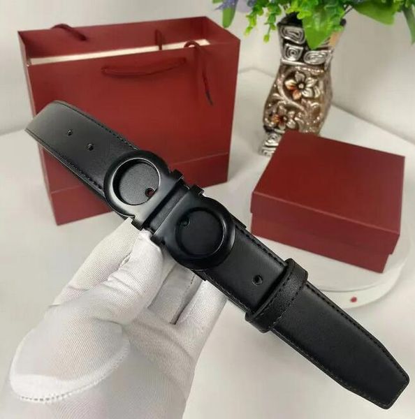man leather belt belts designer for men big Smooth buckle classic fashion mens AA - Fashion Accessories - kickcraft