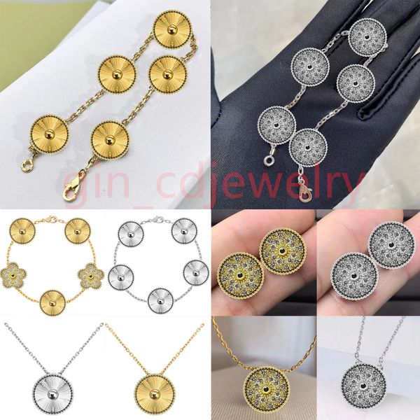 Classic Lucky Clover Necklace Bracelet Earrings Womens and Girls Valentine's Day Mother's Day Engagement Jewelry - Jewelry - kickcraft