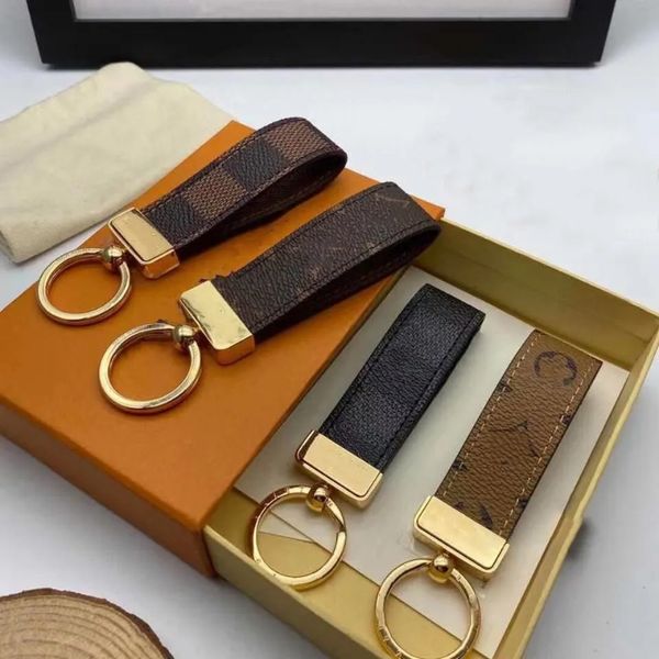 2025 DRAGONNE KEY HOLDER Accessories Designer Floral Canvas Keychain Car Key Chain Ring Charm Pochette Accessoires Name Tag Hot Stamping Stamp 5JL8 - Fashion Accessories - kickcraft