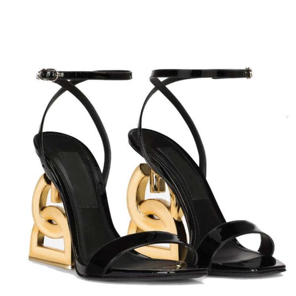 top Designer Dress Shoes High Heels Famous Brand Women Patent Leather Sandals Shoes Red Black White Party Wedding Lady Walking Shoe EU35-42 - Fashion Collection - kickcraft