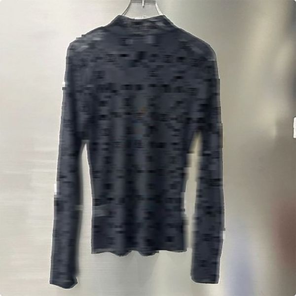 Women's T Shirts Gotoola 2023 High Version Spot Small Mesh Top Overclothes Moon Long Sleeve Bottoming Shirt Lace Sexy Girl Style - Apparel - kickcraft