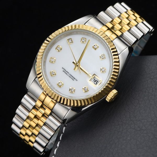 ZDR Couples Watches 28/31/36/41MM Size Stainless steel strap Japanese Quartz movement Wristwatches Super Luminous Women Men Watch Gifts - Watches - kickcraft