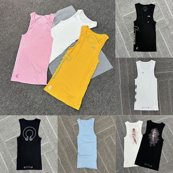 Designer Womens Tank Top Letter Pattern Print Cotton Vest Luxury Summer Casual Slim Sleeveless Vest Top for Women - Apparel - kickcraft