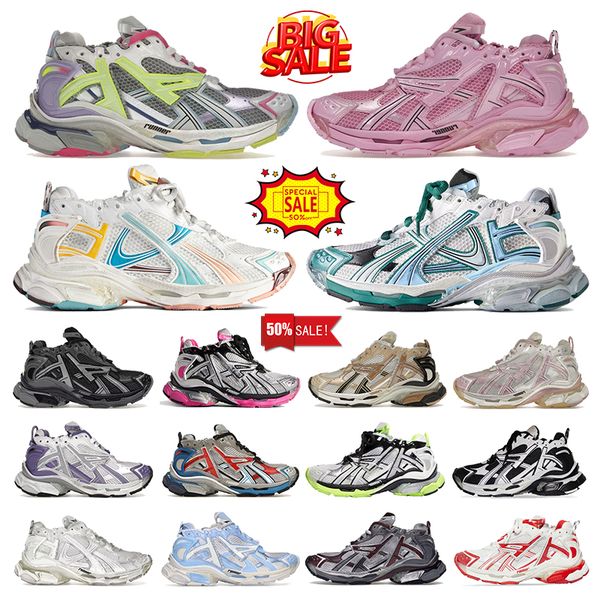 designer shoes runner sneakers Track Casual 7.0 7.5 For Men Women Luxury Sneaker Hiking Shoes Dark Grey Black Silver Pink White Red Platform Paris Shoe Size 35-46 - Shoes & Accessories - kickcraft